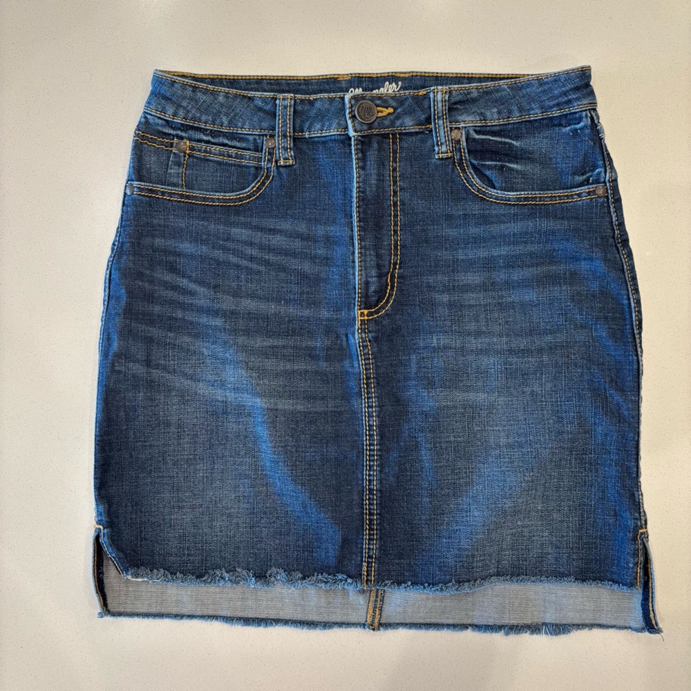 Wrangler Blue Denim Skirt